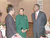 Basil Smith, Barbara Hanna-Cox and Tommy Turnquest