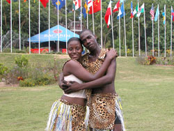 entertaining couple