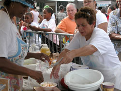 Bahamian conch salad