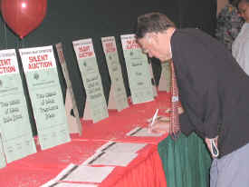 Silent Auction at the BHA Awards Luncheon