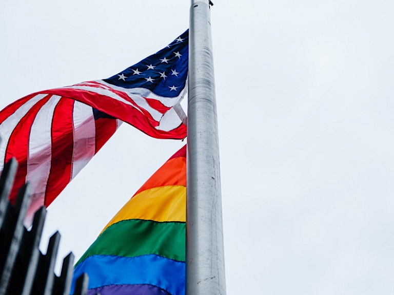 U S Embassy Flies Pride Flag For Month Of June Bahamas B2b