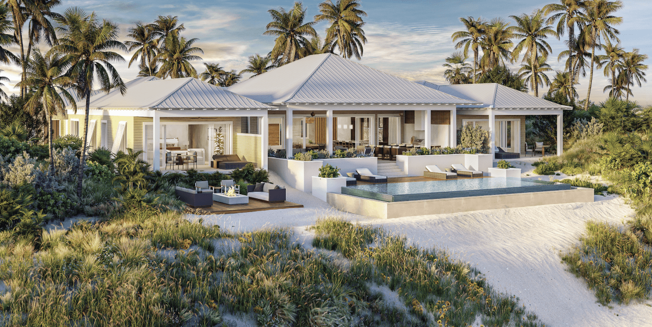 Bahamas Resort Is Selling a Four-House Compound With a Beach for $62 Million