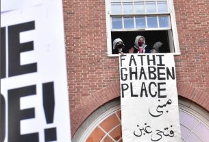 RISD Students Stage Sit-In for Gaza, Call for University Divestment from Israel