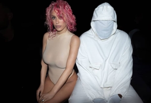 Kanye West and Bianca Censori bring a wind of madness to the Prototypes fashion show