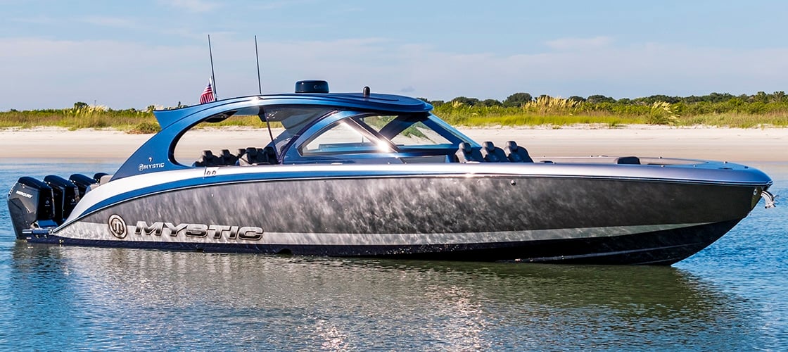 New Mystic M5200 Center Console Leading Bahamas Fling