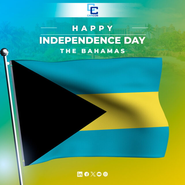 CARICOM congratulates The Bahamas on 51st independence anniversary